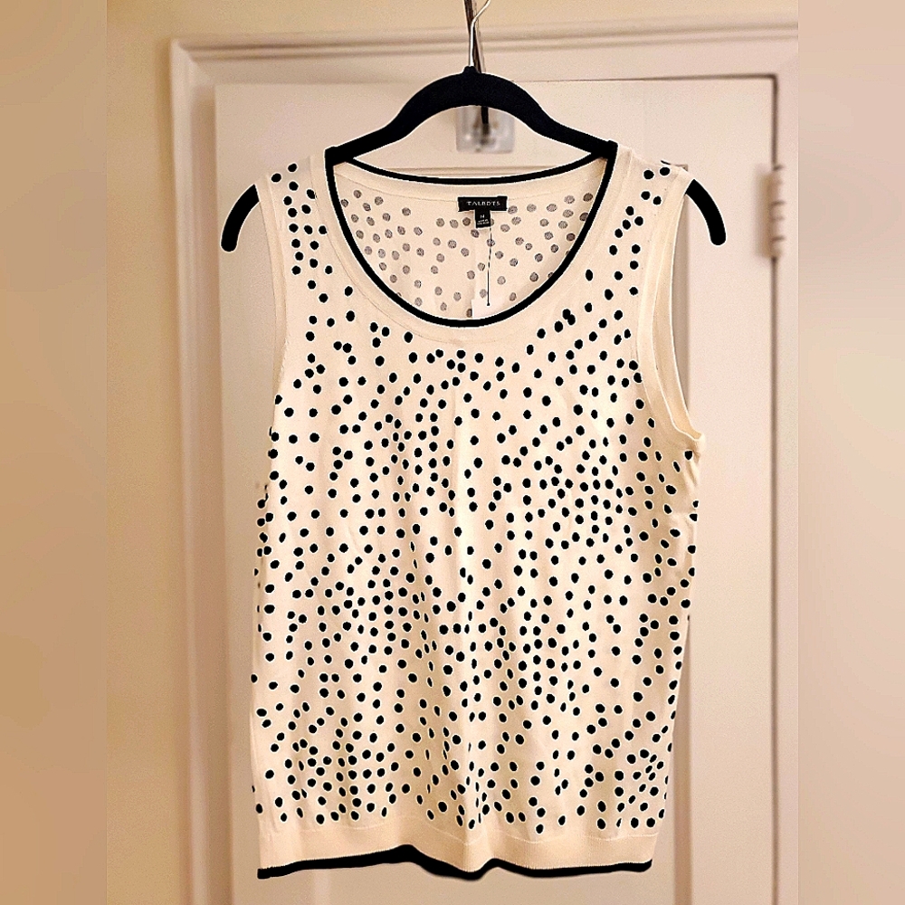 Talbots Polka-dot shell